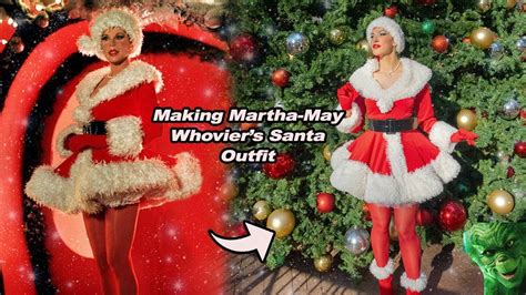 Making Martha May S Santa Outfit Aka The Queen Of Christmas Ft Fighting The Fur Youtube