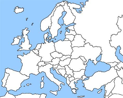 5 Ways Map Europe