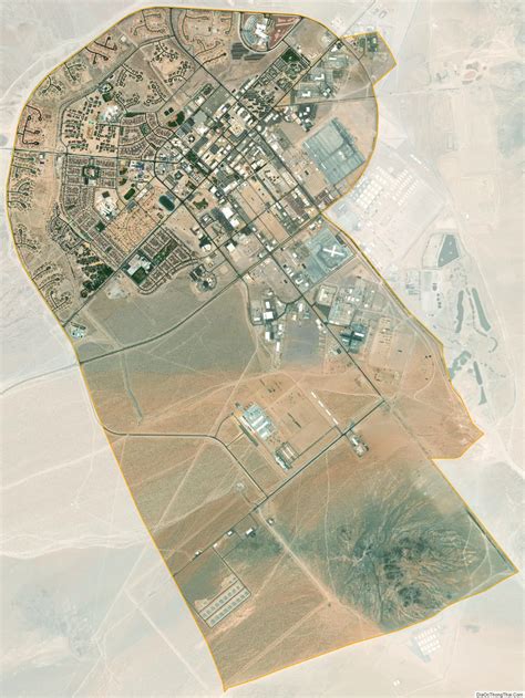 Map Of Fort Irwin Cdp