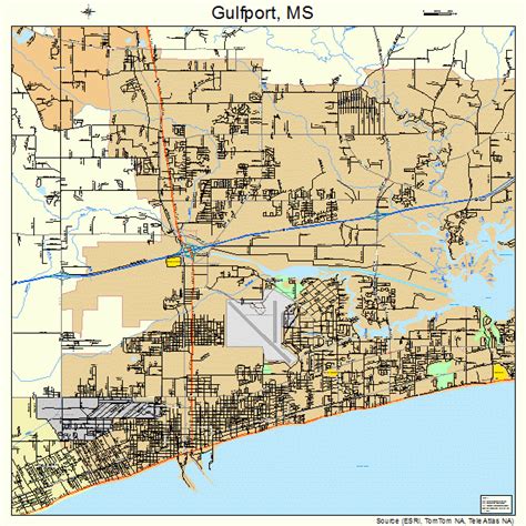 Map Of Gulfport Ms Sibyl Fanechka