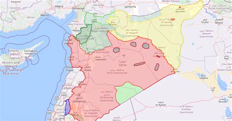 Map Of Syrian Civil War Syria News And Incidents Today Syria Liveuamap Com