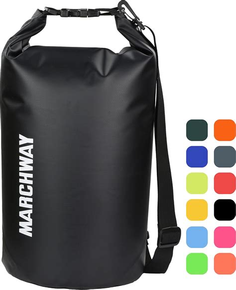 Marchway Floating Waterproof Dry Bag 10L 20L Protect Your Items Safe Dry Clean From Kayaking