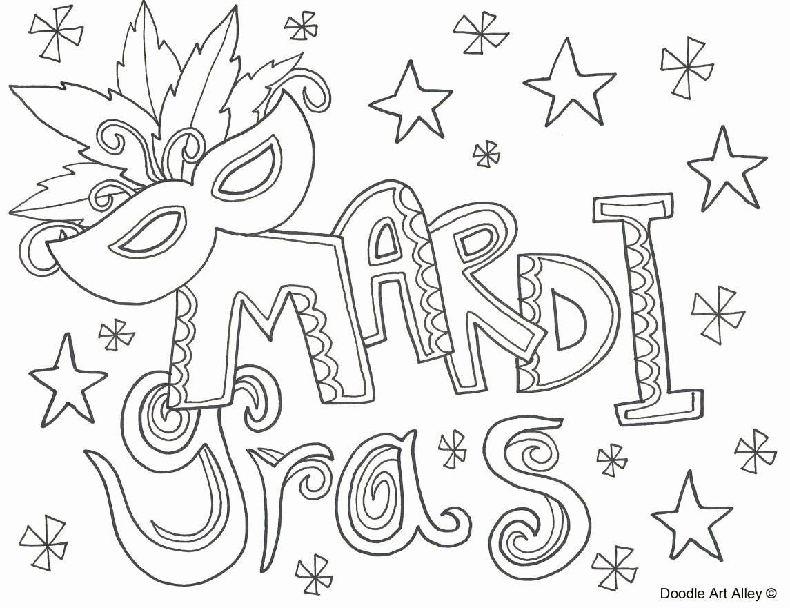 Mardi Gras Worksheet Coloring Page Download Print Or Color Online