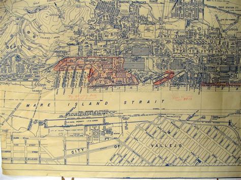 Mare Island Naval Shipyard Map