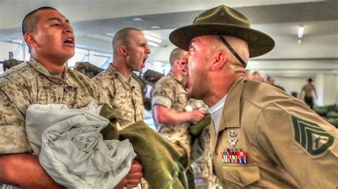 Marine Corps Boot Camp Drill Instructors From Hell Funnydog Tv