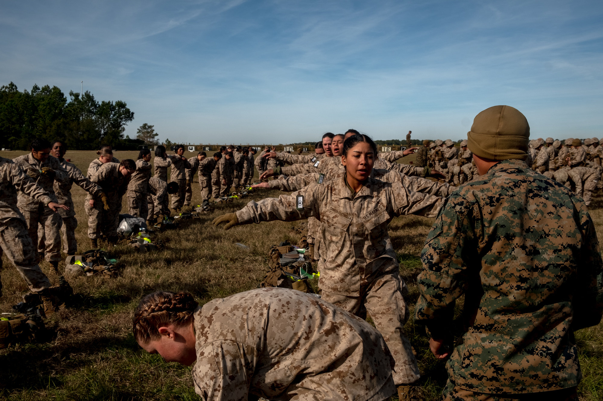 Marine Corps Boot Camp Morning Routine Youtube