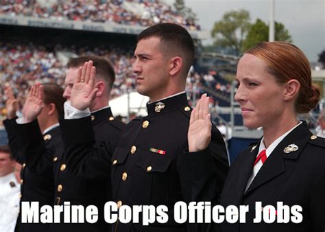 Marine Officer Jobs List