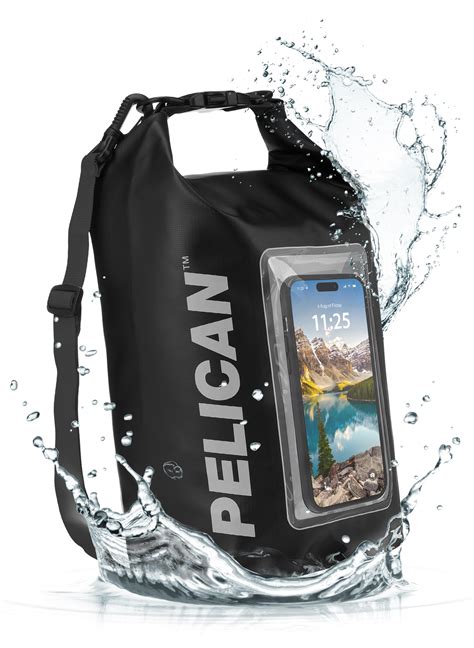 Marine Waterproof 5L Dry Bag Stealth Black Pelican Outdoor