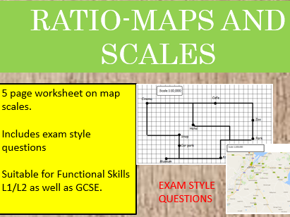 Master Map Scales The Ultimate Worksheet Teaching Resources