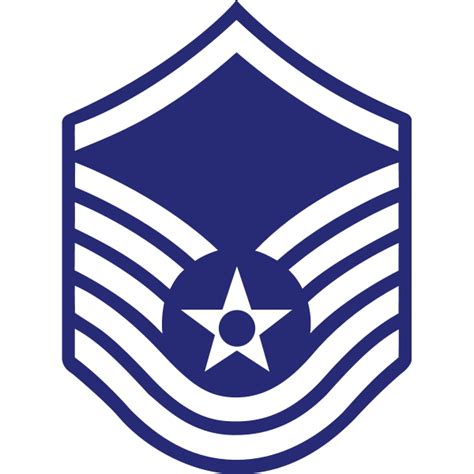 Master Sergeant Air Force Rank Logo Download Png