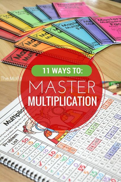 Mastering Multiplication Homeschool Math Middle School Math 3Rd