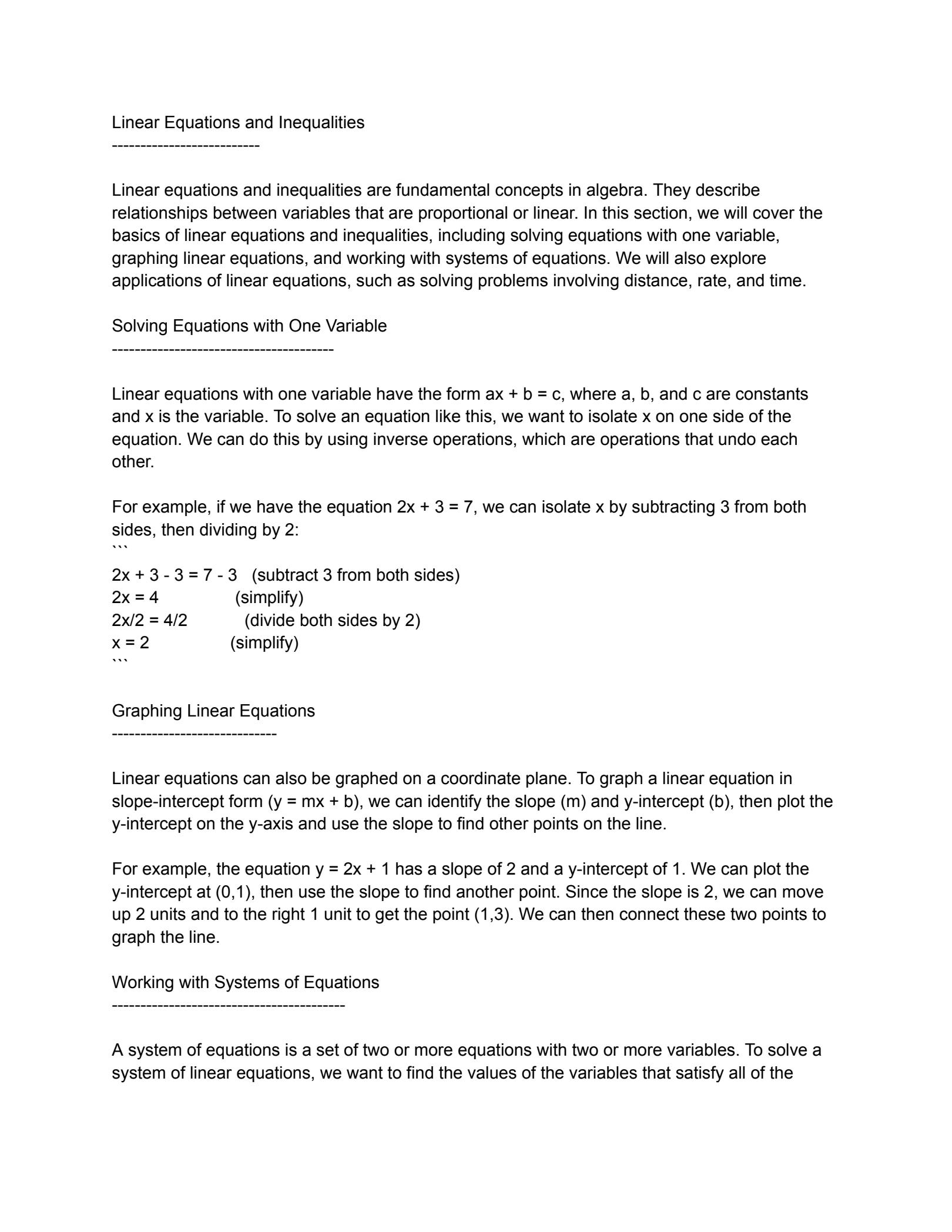 Mastering Solving And Graphing Inequalities