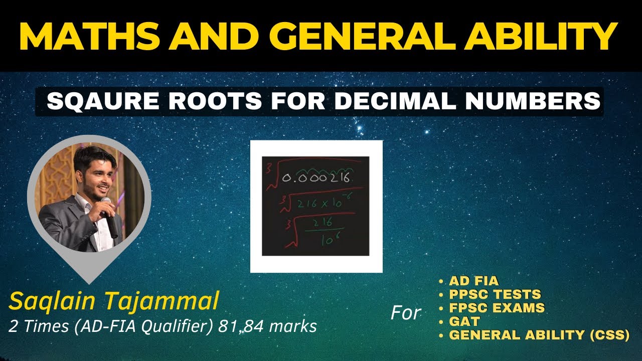 Mastering Square Roots Solving Long Decimal Terms Made Easy Maths