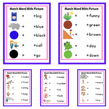 Mastering Word Recognition Printable Worksheets By That Teacher Saadia