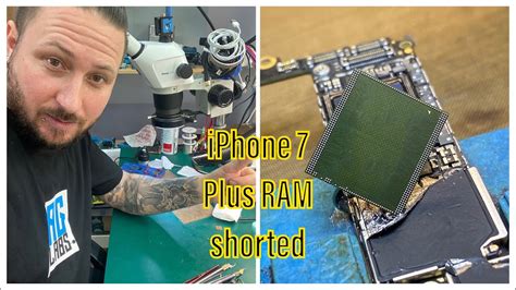 Masterwork Iphone 7 Plus Ram Shorted How To Replace A10 Ram Fast Easy Youtube