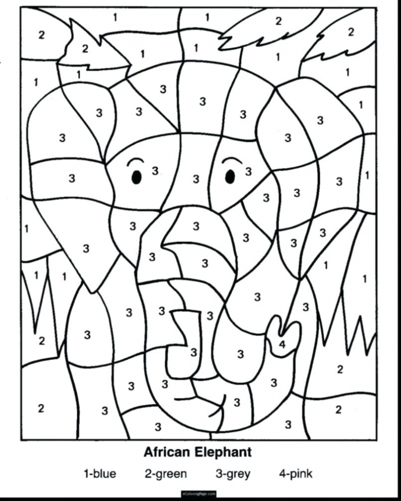 Math Coloring Worksheets 1St Grade