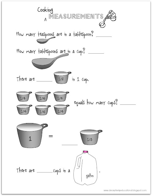 Math Concepts Series Free Printables And Ideas For Teaching Measurements