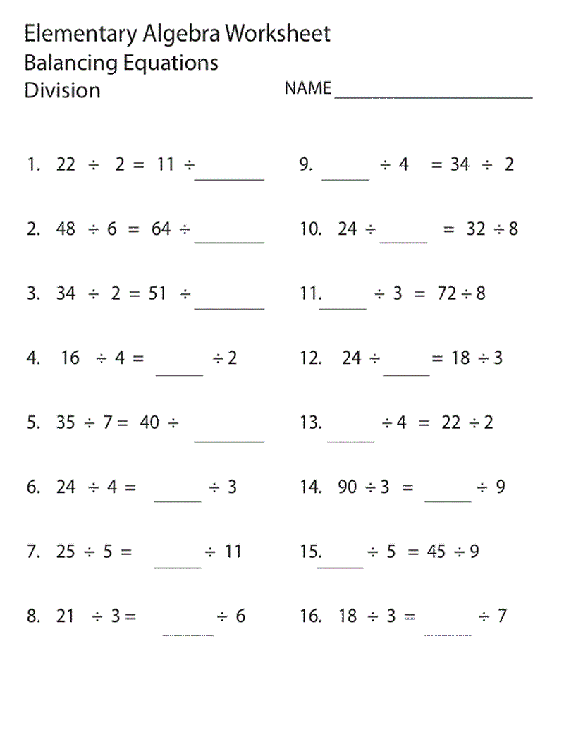 9 Math Worksheet Ideas for 9th Graders