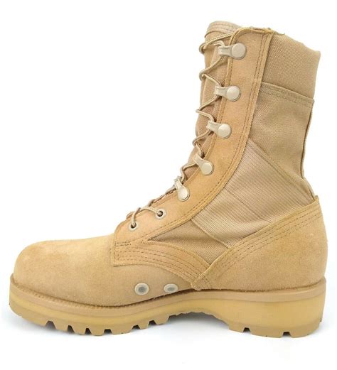 Mcrae Hot Weather Us Army Combat Boots Tan Men S Sz 6 5 Wide 718020569475 Ebay