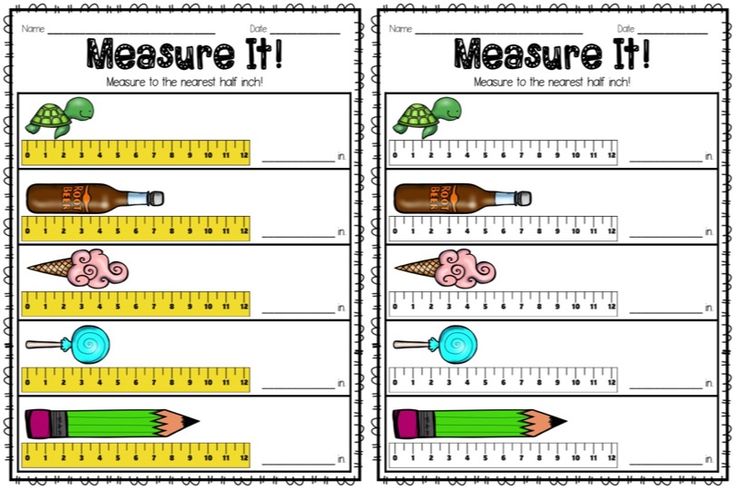 Measurement Nearest Inch Half Inch Quarter Inch And Eighth Inch