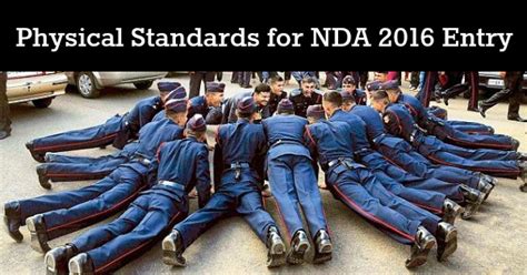 Medical And Physical Standards For Nda 2016