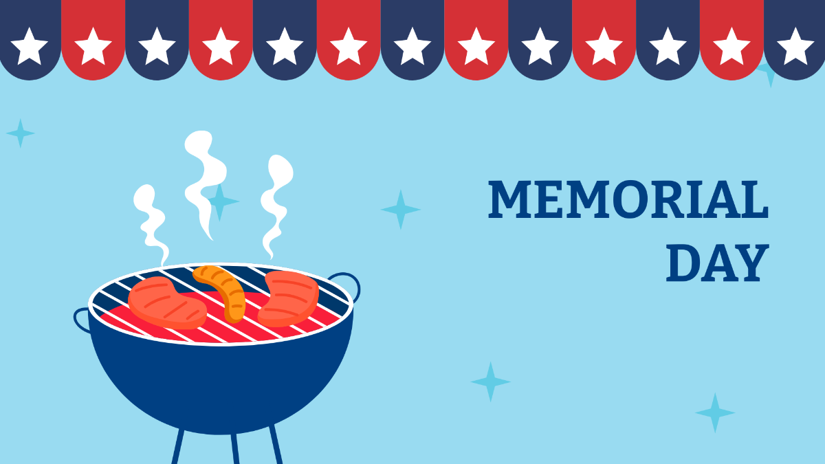 Memorial Day Bbq Background