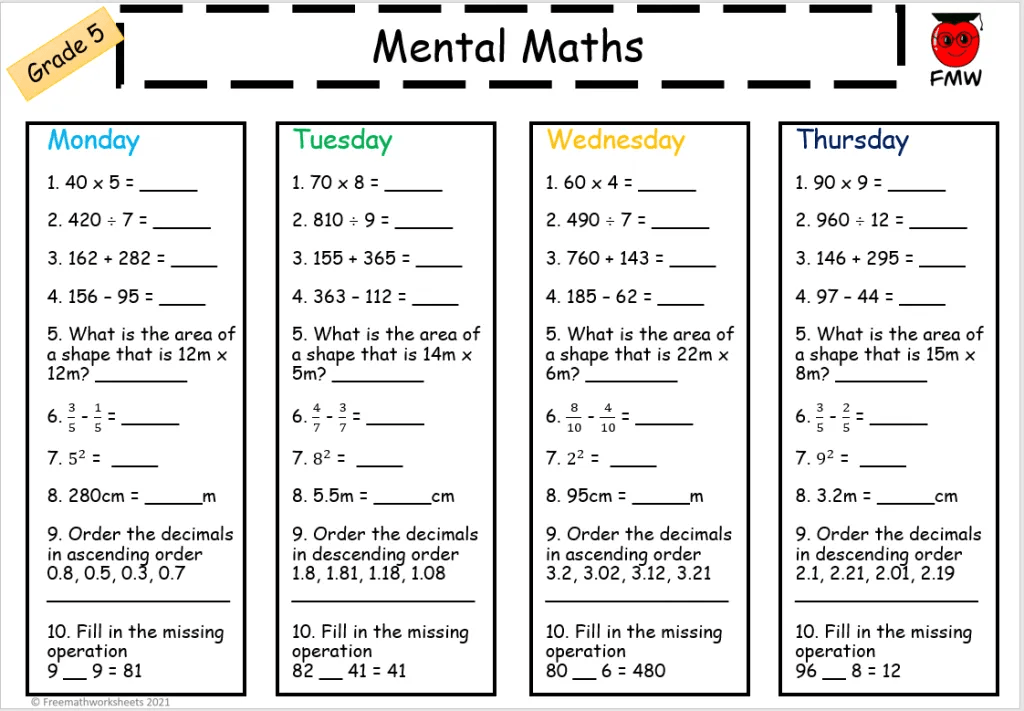 Mental Math Practice Mental Math Math Practices Mental Math Games