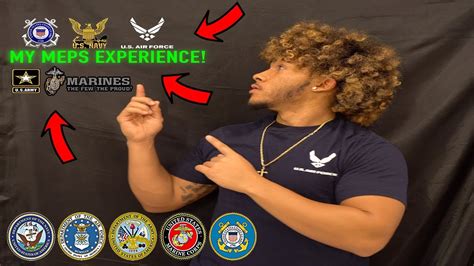 Meps Experience Joining The Military Youtube