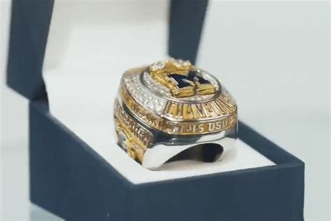 Michigan Unveils Big Ten Championship Rings The Spun