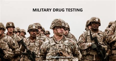 Military Drug Test 2023 What Drugs Does The Military Test For Claritas Genomics