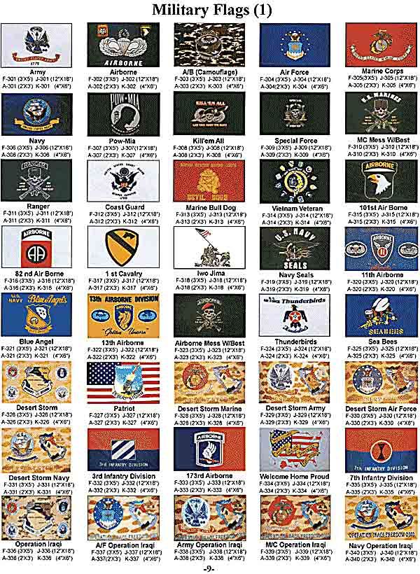 Military Flags