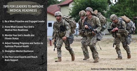 Military Public Health Experts Provide Tips For Leaders To Improve Medical Readiness Article