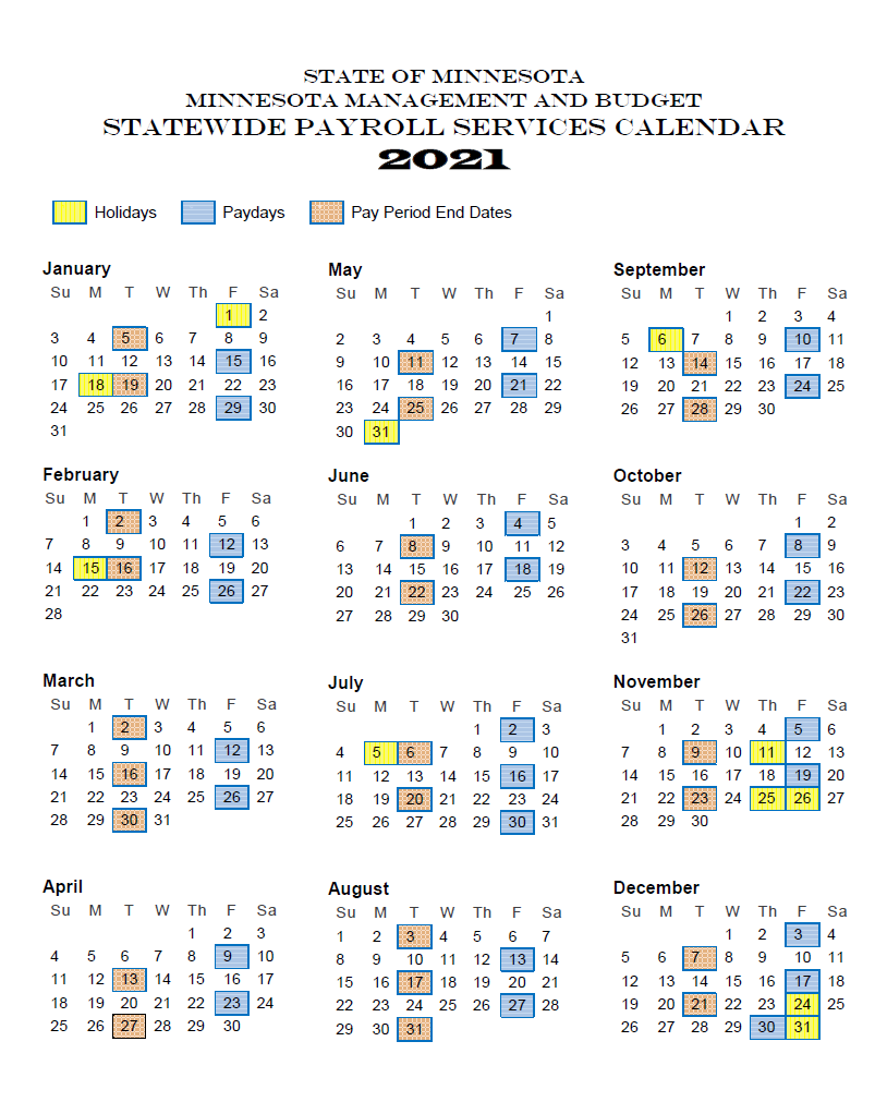 Minnesota Payroll Taxes 2021 Federal Withholding Tables 2021