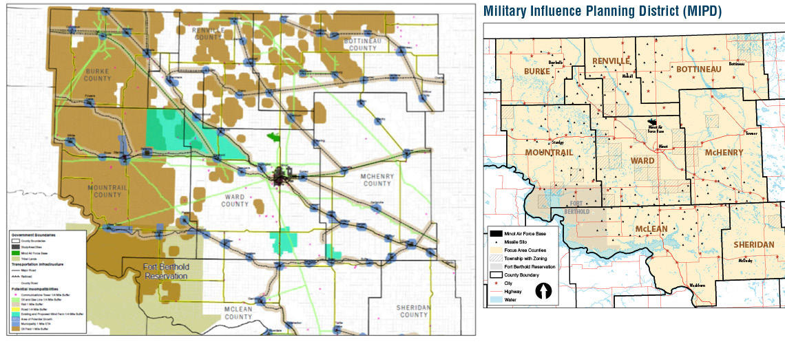 Minot Air Force Base Joint Land Use Study Srf Consulting