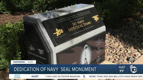 Miramar National Cemetery Unveils Navy Seal Monument