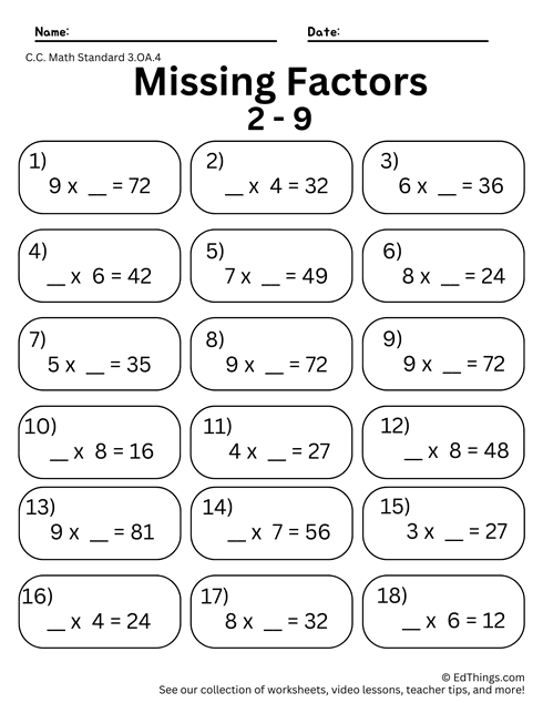 5 Proven Methods to Solve Missing Factors Easily