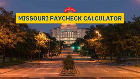 Missouri Payroll Calculator Tool