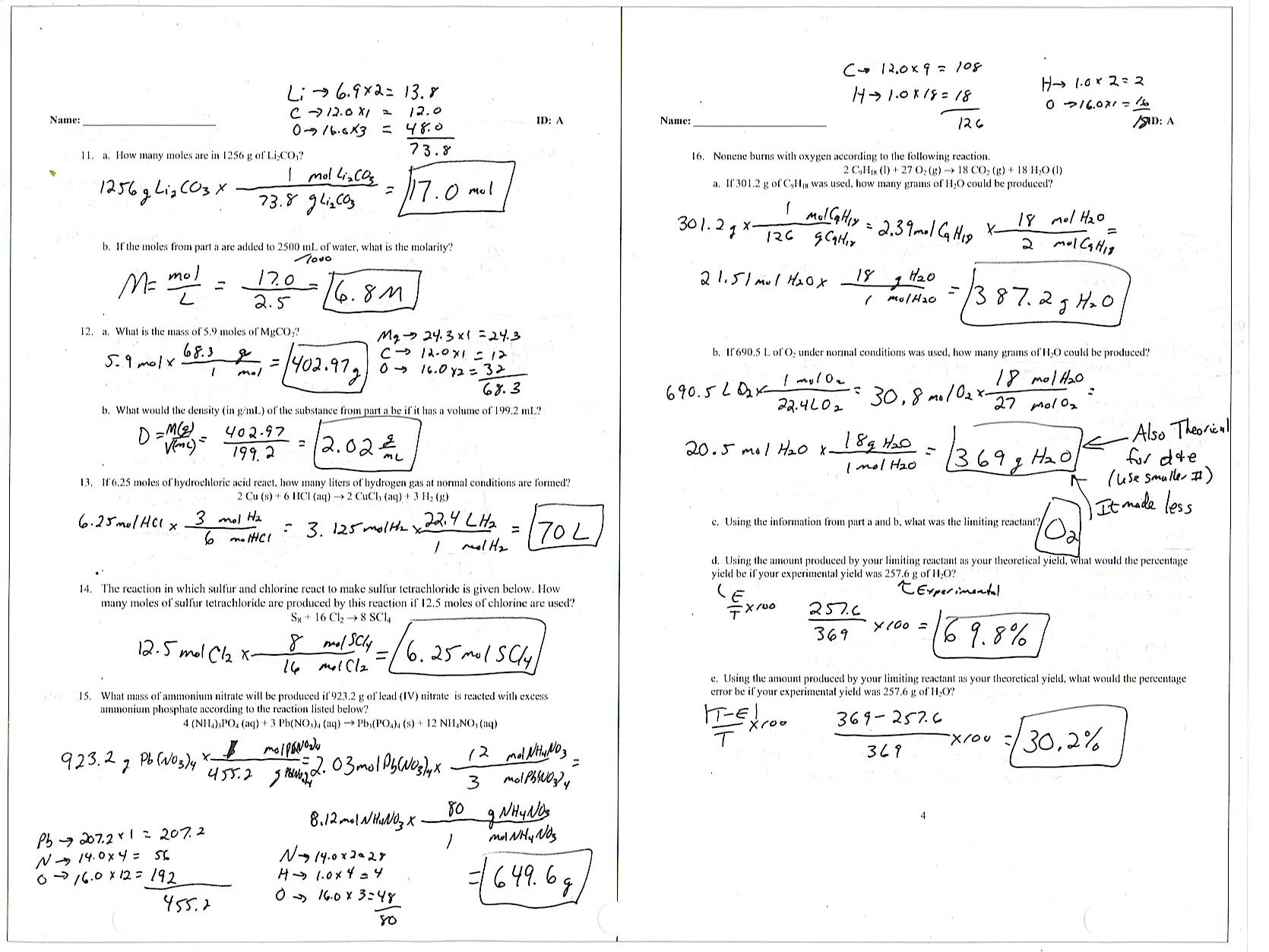 Discover Molecular Formulas Easily with Answer Sheets