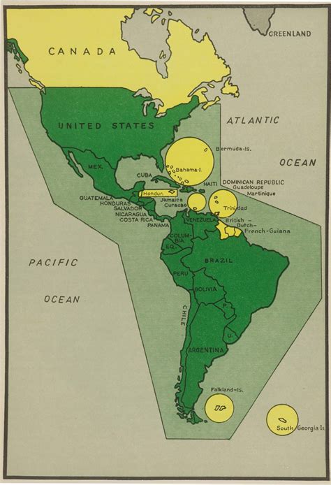 Monroe Doctrine Map