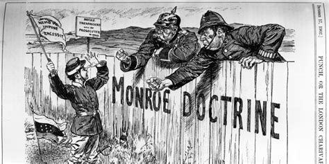 Monroe Doctrine Political Cartoons