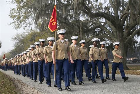 Move For More Gender Integration At Marine Corps Boot Camp Ends Future Unclear