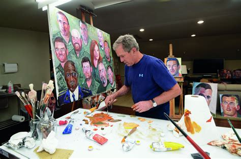 Msw To Host Exhibit Of Bush Paintings