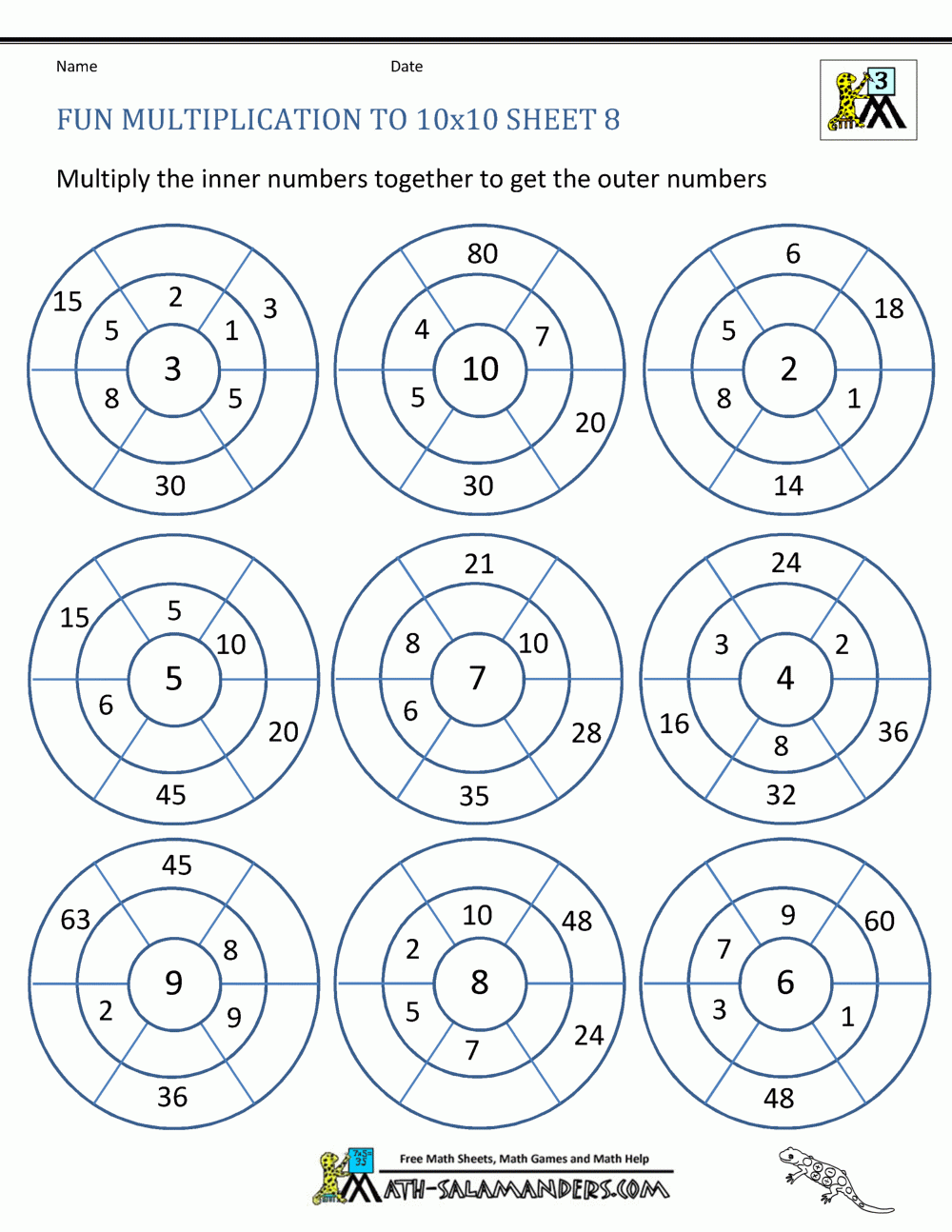 Multiplication Fun Worksheets Grade 5 Kidsworksheetfun