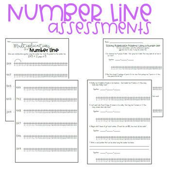 Multiplication On A Number Line Task Cards By Catherine S Tpt