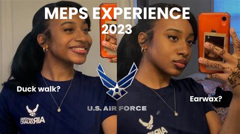 My Meps Experience Us Air Force Youtube