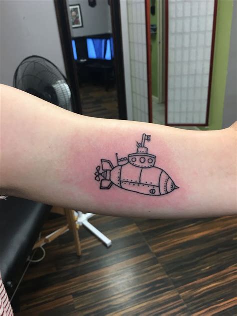 My New Submarine Tattoo The Black Keys Little Black Submarine Small Key Tattoos Tiny