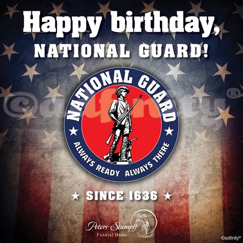 National Guard Birthday Celebration