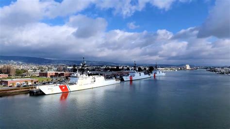 National Security Cutters At Coast Guard Base Alameda Youtube