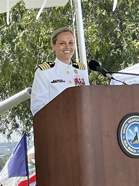 Naval Weapons Station Seal Beach Gets First Female Commander