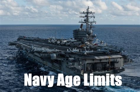 Navy Age Limits Updated For 2022